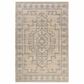 L&R Resources Willow Oriental Blue 9" x 12" Area Rug, , large