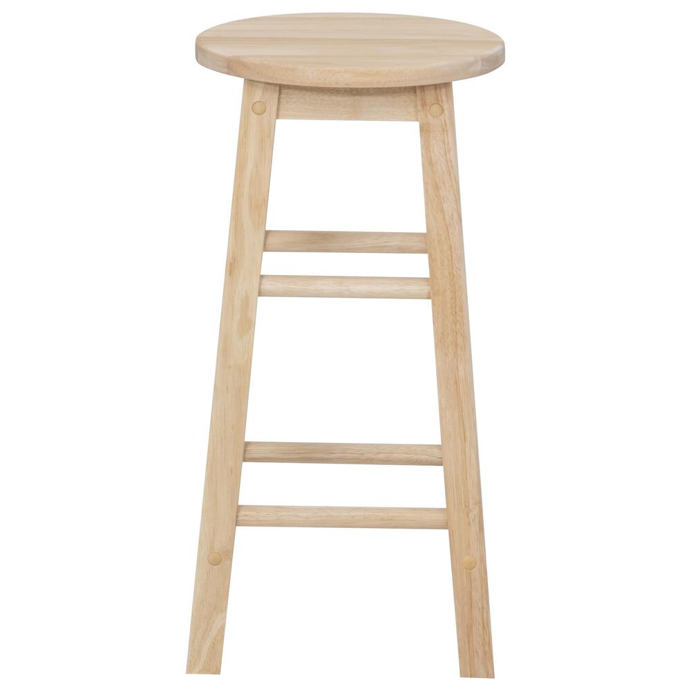 Linon Home Decor Abby 24" Counter Stool in Unfinished, , large