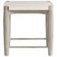 Bernhardt Ashbrook Side Table in Weathered Greige and Vellum, , large