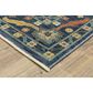Oriental Weavers Francesca FR03F 9"10" x 12"10" Blue Area Rug, , large