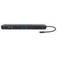 Manhattan USB-C 11-In-1 Triple Monitor Docking Station with MST, , large