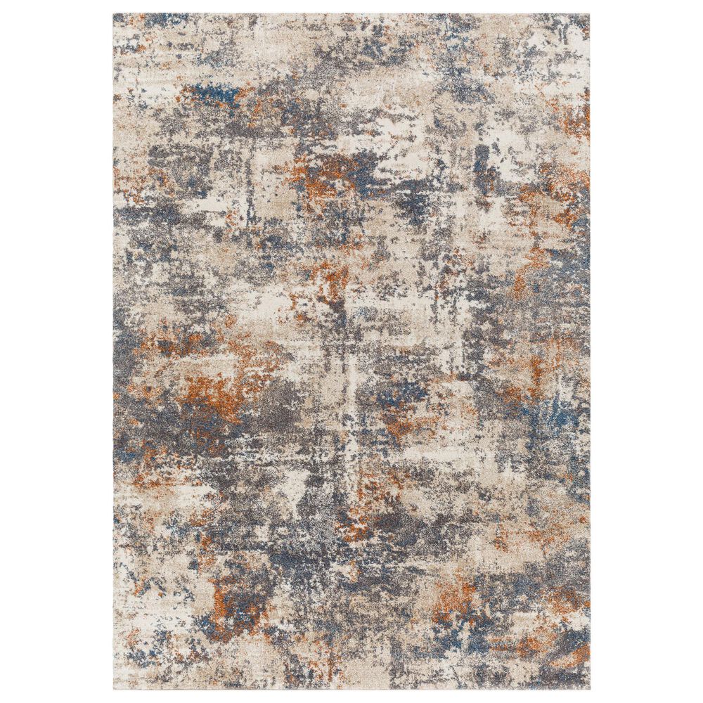 Surya Tuscany TUS-2325 Cream, Gray, Light Beige, Dusty Coral, Brown and Blue 12&#39; x 15&#39; Area Rug, , large