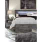 Ashley Baystorm 5-Piece King Bedroom Set in Gray, , large