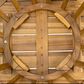 Hearth and Haven 3-Piece Outdoor Bistro Set with Round Table in Teak, , large