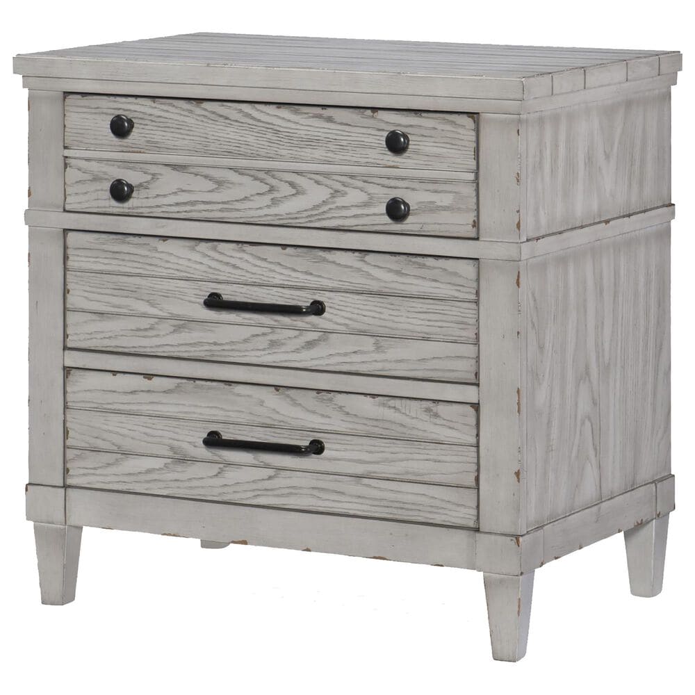 Legacy Classic Belhaven 3-Drawer Nightstand in Weathered Plank, , large