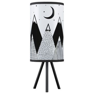 Signature Design by Ashley Manu Youth Table Lamp in White and Black, , large