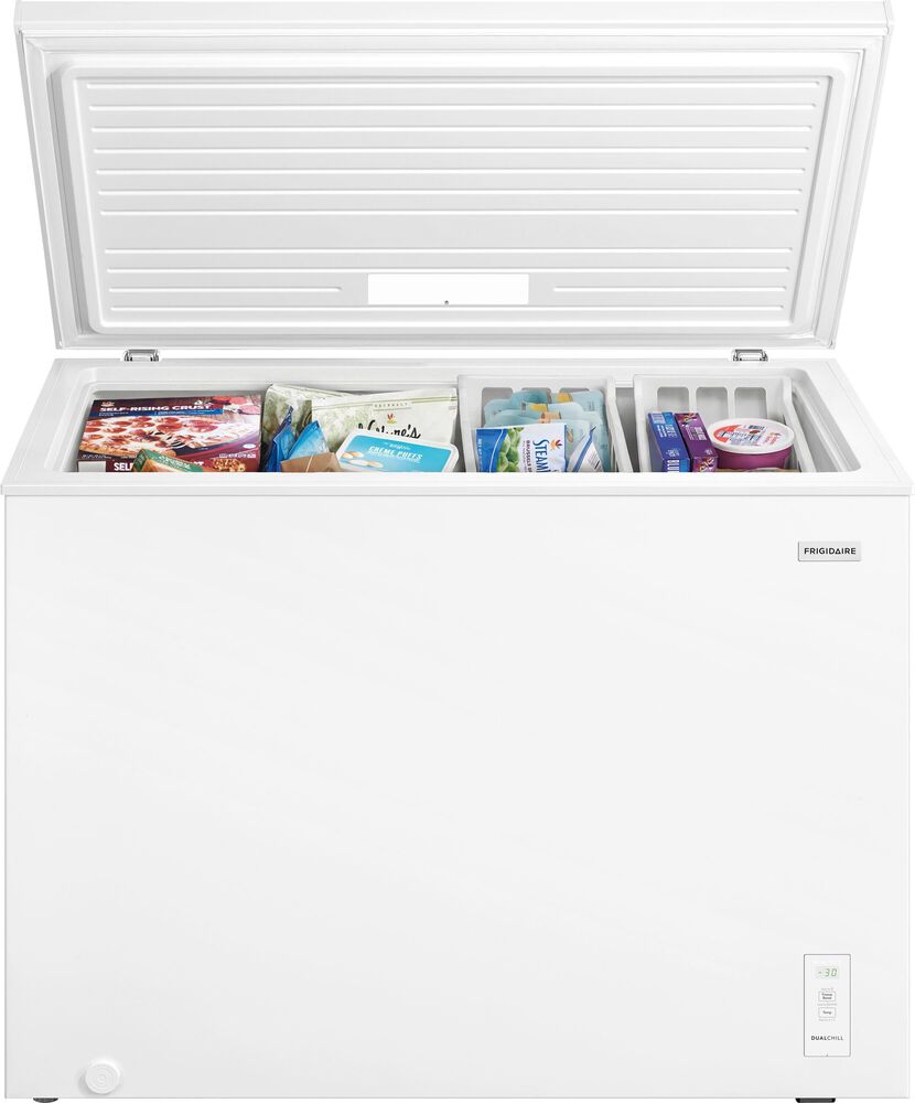 Frigidaire 10 Cu. Ft. Garage Ready Chest Freezer in White, , large