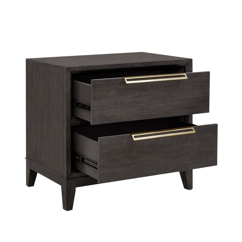 Pulaski Furniture Corp Quincy 2-Drawer Nightstand in Dark Brown, , large