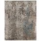 Loloi Elixir 5"6" x 8"6" Teal and Graphite Area Rug, , large