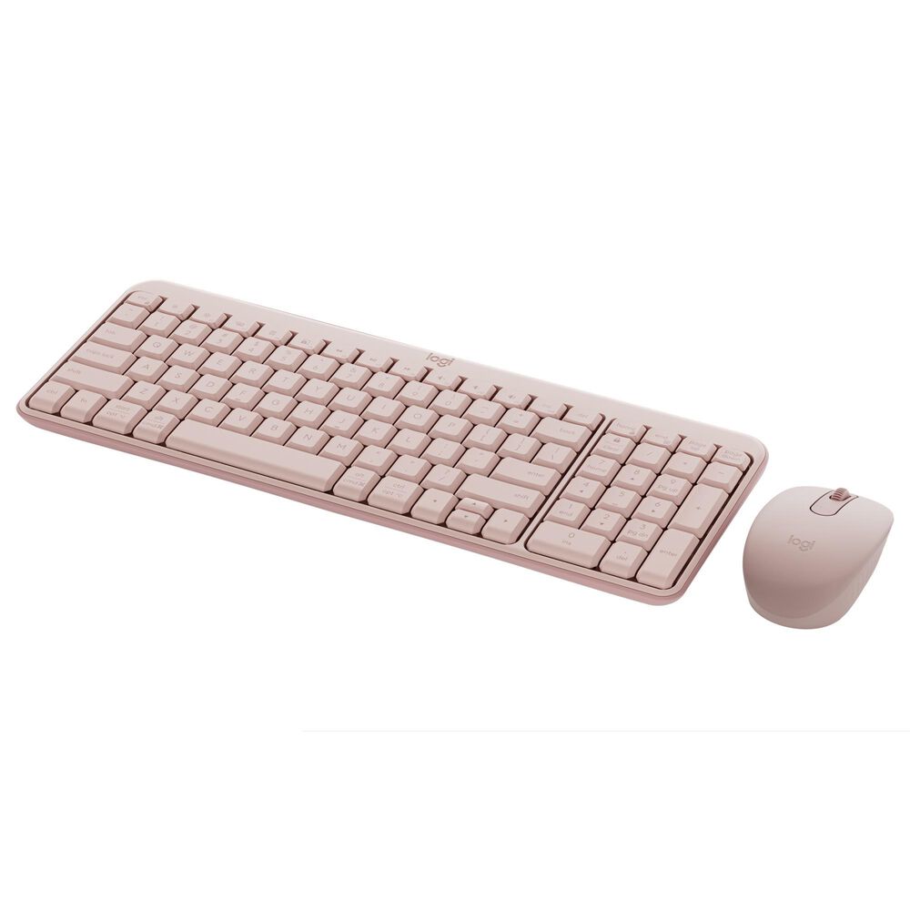 Logitech MK250 Compact Bluetooth Wireless Keyboard and Mouse Combo in Rose, , large