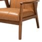 Baxton Studio Nikko Lounge Chair in Tan, , large