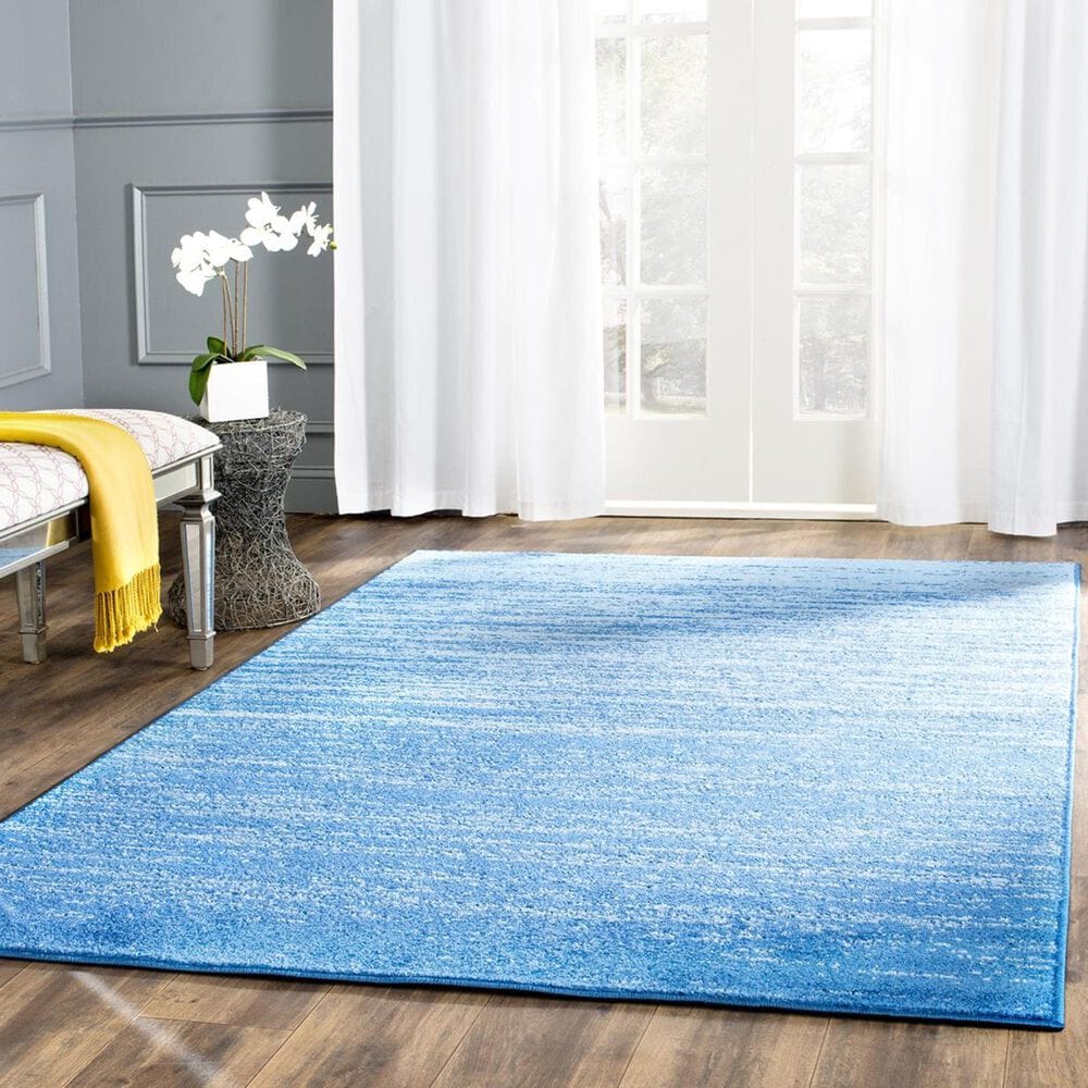 Safavieh Adirondack ADR113F-3 3" x 5" Light Blue/Dark Blue Area Rug, , large