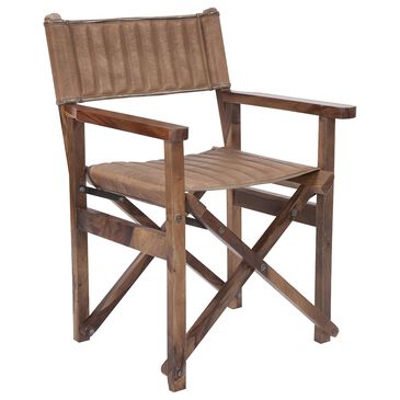 Howard Elliott Director"s Chair in Leather, , large
