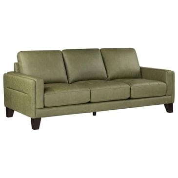 Italiano Furniture Cambria Vaughn Stationary Sofa in Green Clover, , large