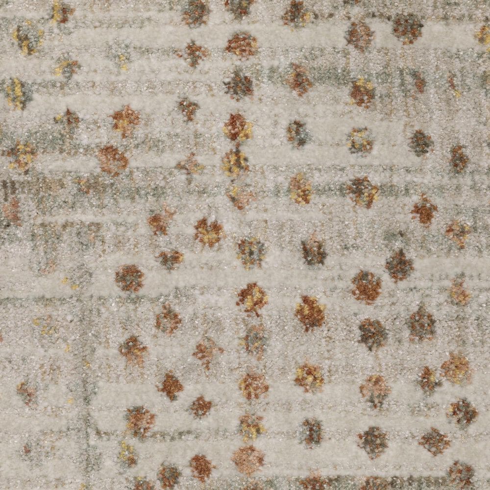 Oriental Weavers Mallory Grey and Gold 7&#39;10&quot; x 10&#39;10&quot; Area Rug, , large