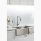 Kohler Strive 35.5" Single Bowl Farmhouse Kitchen Sinks in Stainless Steel, , large