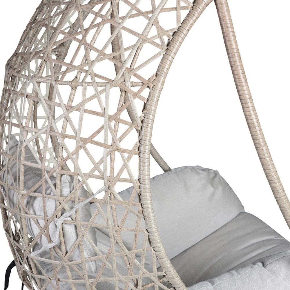 Crystal City Cayden Basket Chair in Charcoal, , large