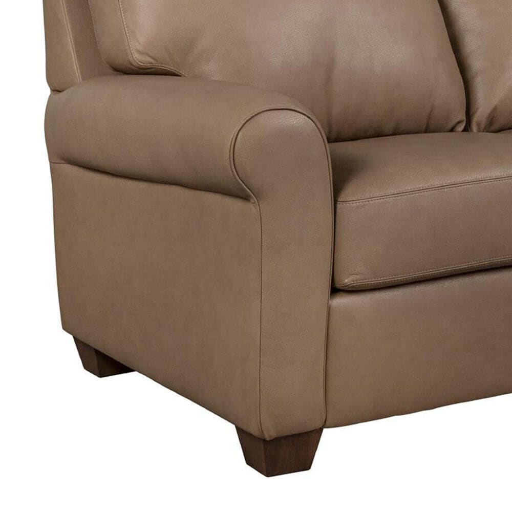 American Leather Sutton 3-Piece Stationary Living Room Set in Titan Champagne, , large