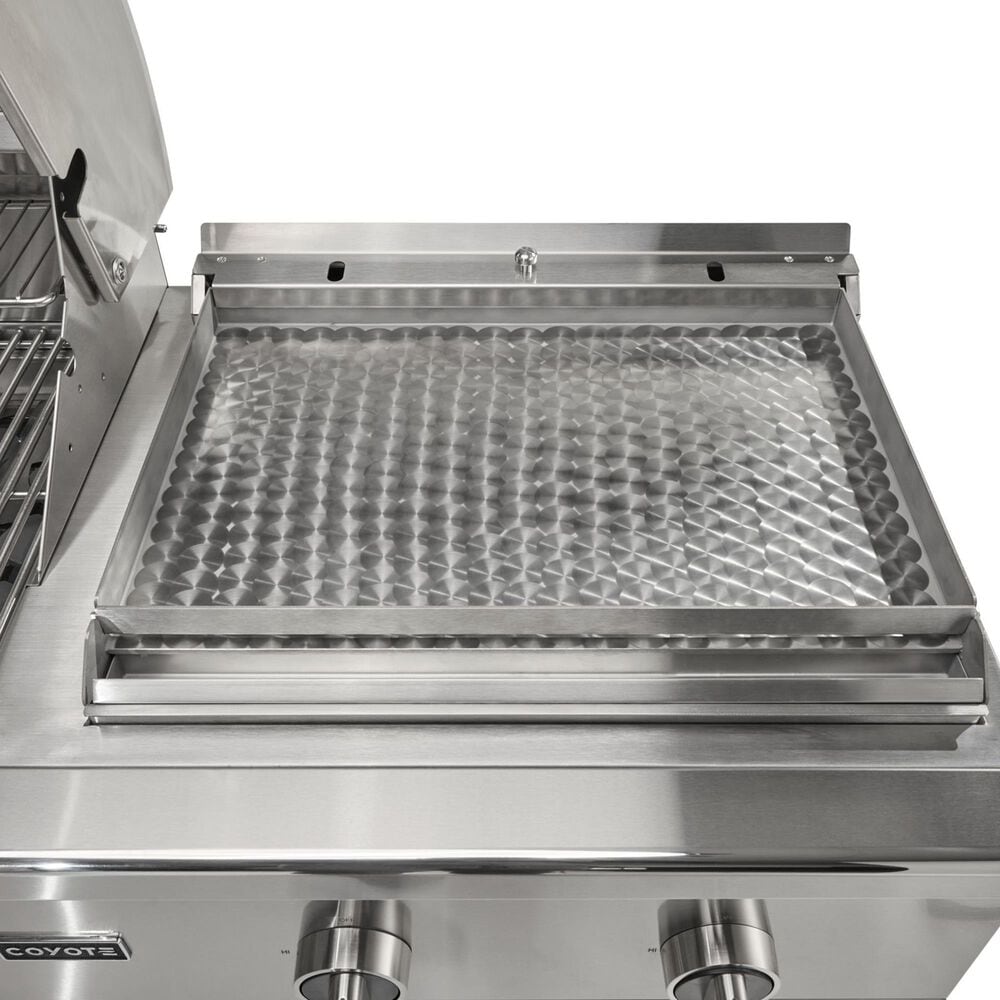 Coyote Outdoor 50&quot; Built-In Combo Natural Gas Grill and Griddle in Stainless Steel, , large