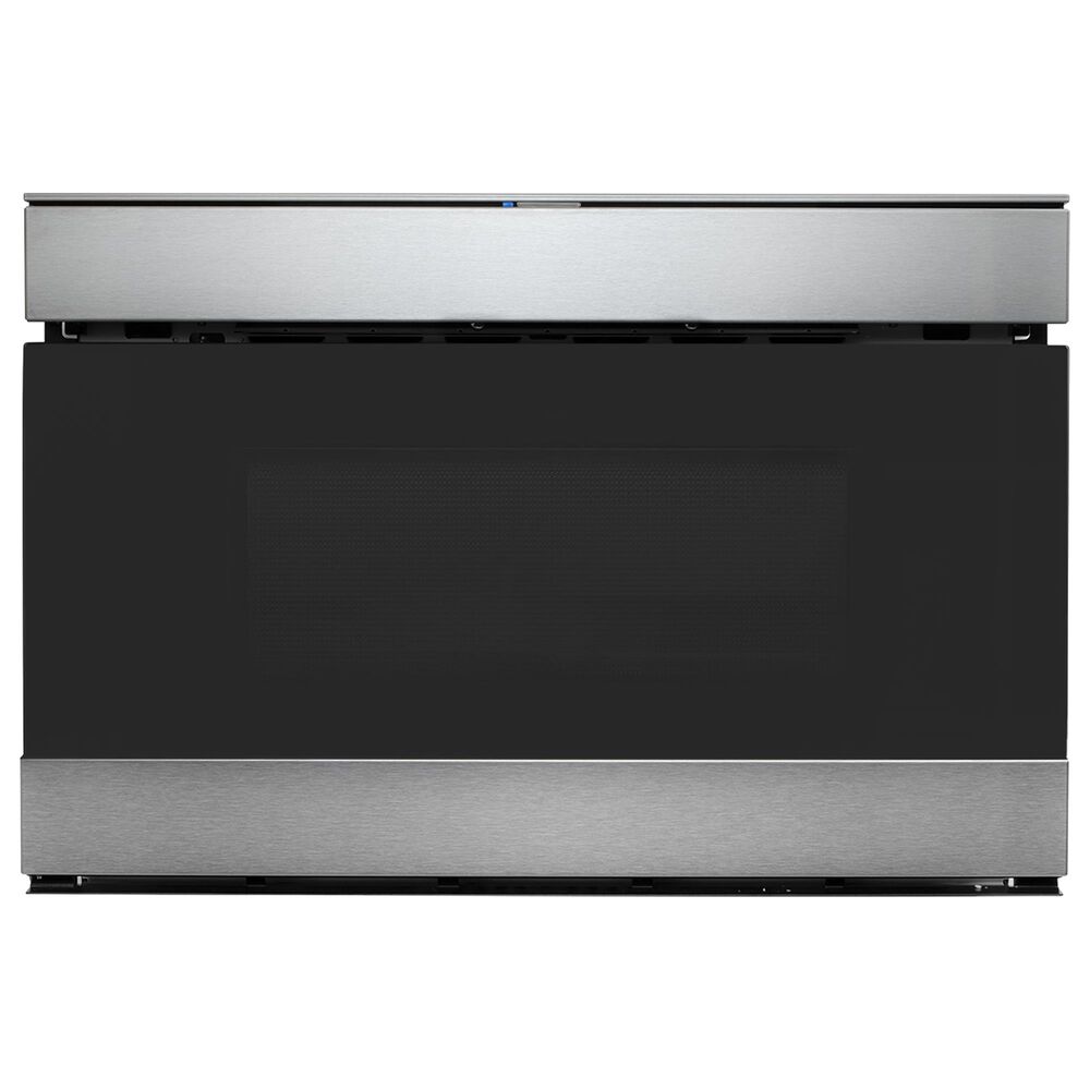 Almo Distributing 24" Flush Mount Microwave Drawer in Stainless Steel