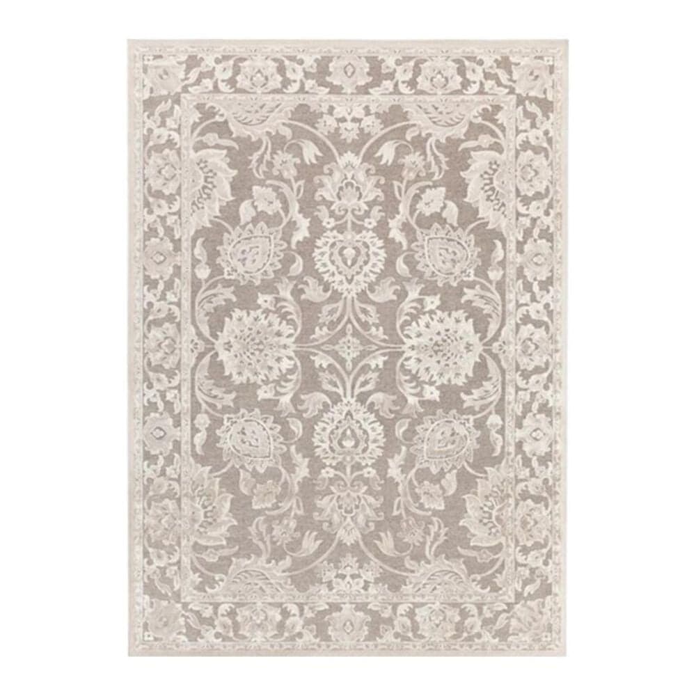 Surya Basilica BSL-7211 7"6" x 10"6" Gray, Khaki and Taupe Area Rug, , large