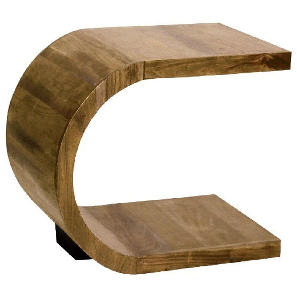 Porter Design Ellipse End Table in Brown, , large