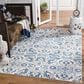 Safavieh Evoke EVK238C-5 5"1" x 7"6" Ivory/Blue Area Rug, , large