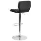 Flash Furniture Adjustable Barstool in Black, , large