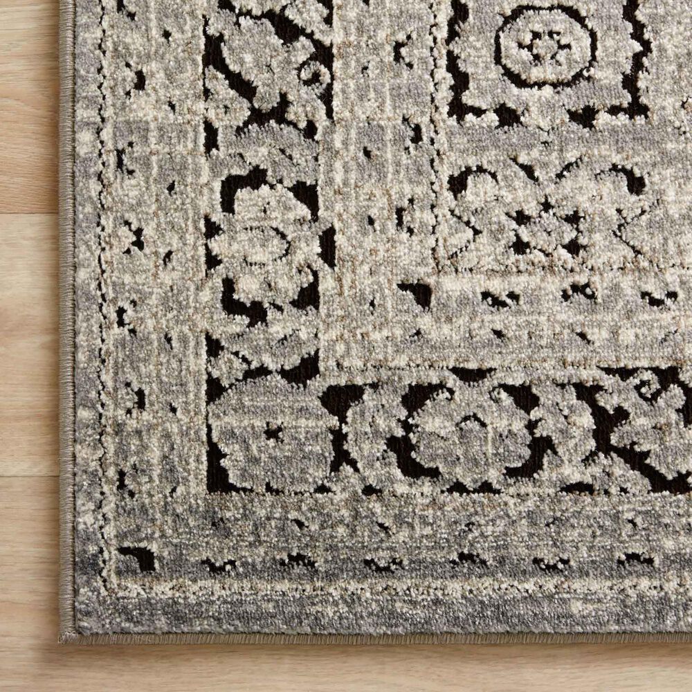 Loloi Millennium MV-02 5&#39;3&quot; x 7&#39;6&quot; Grey and Charcoal Area Rug, , large