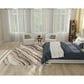 Nourison Sustainable Trends SUT05 6" x 9" Beige and Grey Area Rug, , large