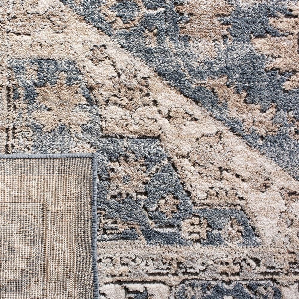 Safavieh Oregon 2&#39;2&quot; x 8&#39; Ivory and Blue Runner, , large