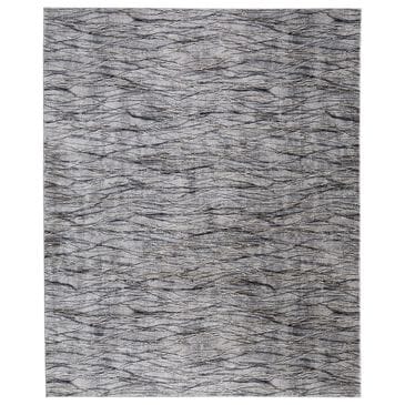 Feizy Sonora 7"10" x 10"3" Gray and Charcoal Area Rug, , large
