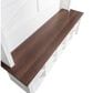 HOMLUX 6-Hook Hall Tree with 16-Compartment in White and Walnut, , large