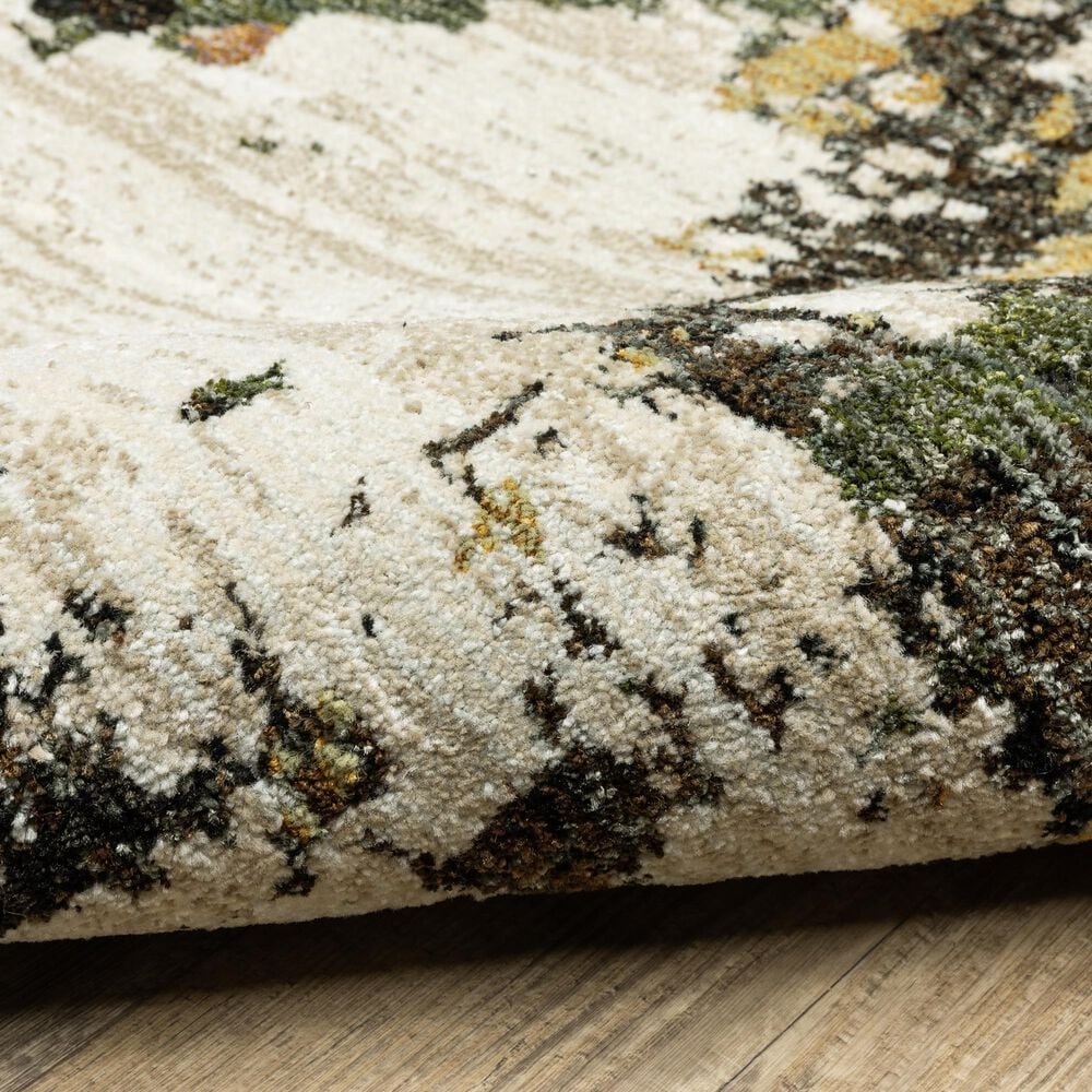 Oriental Weavers Evolution Beige 5&#39;3&quot; x 7&#39;3&quot; Area Rug, , large