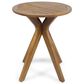 Hearth and Haven Stamford Patio Bistro Table in Teak, , large
