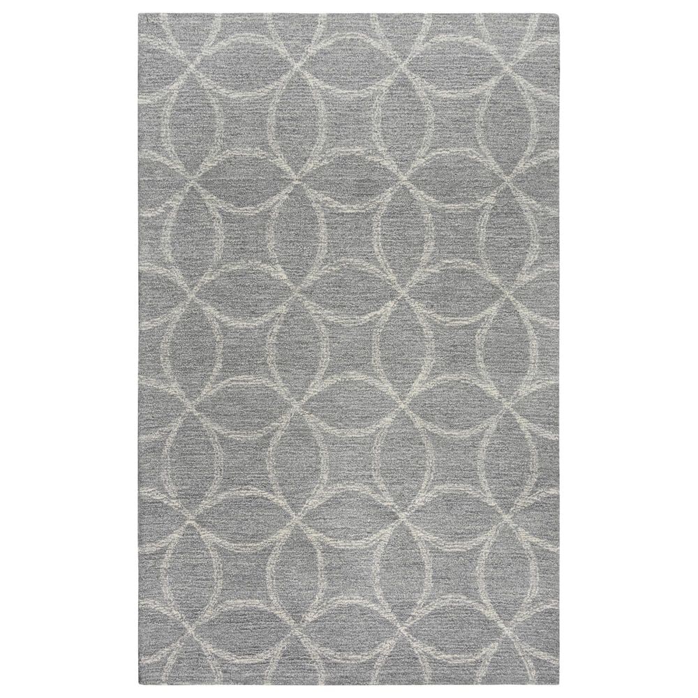 RIZZY Harmony HMY979 7"9" x 9"9" Gray Area Rug, , large