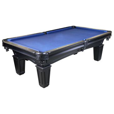 Imperial International 8" Shadow Pool Table in Black with Blue Felt, , large