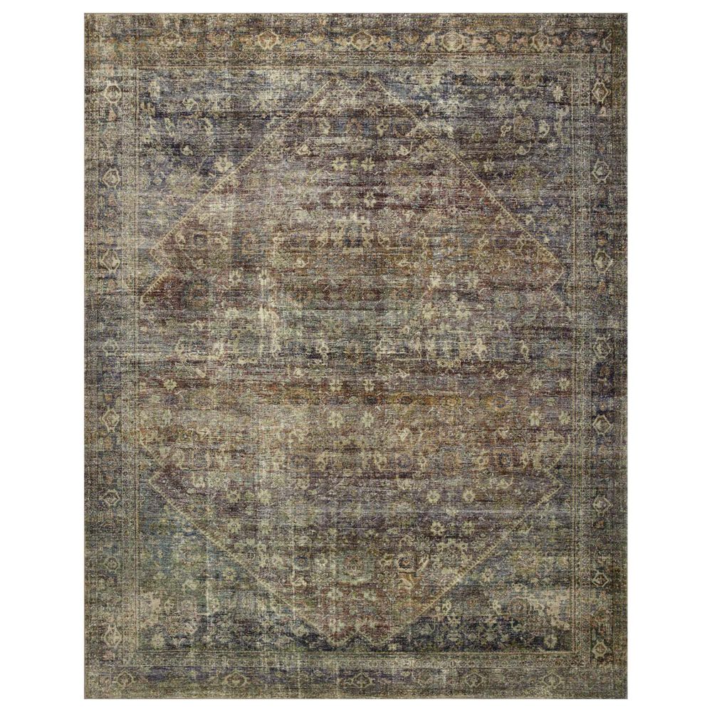 Amber Lewis x Loloi Morgan 7"3" x 9"3" Spice and Lagoon Area Rug, , large