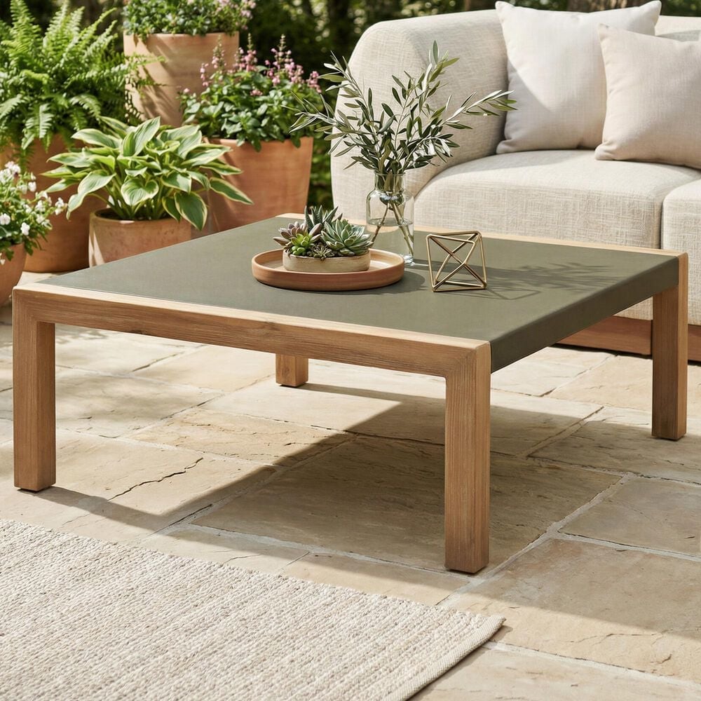 Zuo Modern Teras Coffee Table in Gray and Natural, , large