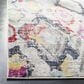Safavieh Adirondack ADR209F 4" x 6" Light Grey and Red Area Rug, , large