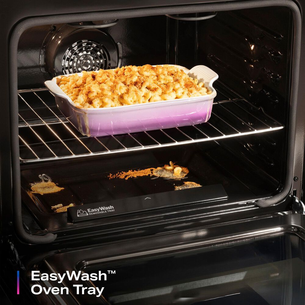 GE Profile 5.3 Cu. Ft. Smart Freestanding Gas Range with No Preheat Air Fry in Stainless Steel, , large