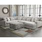 Henderson Brighton 3-Piece U-Shaped Sectional with Right Racing Chaise in Wheat, , large