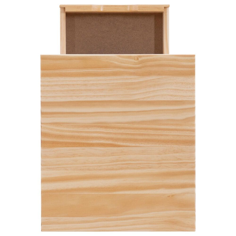 Linon Home Decor Cary 6-Drawer Rolling Cart in Natural, , large