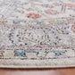 Safavieh Oregon 8" Round Grey and Ivory Area Rug, , large