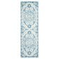 Safavieh Micro-Loop 2"3" x 8" Ivory and Blue Runner, , large