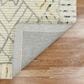 Amer Rugs Berlin 5" x 8" Ivory Area Rug, , large