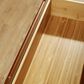 Natural Bamboo Furnishings Currant 4-Piece Queen Bedroom Set in Amber, , large