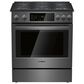 Bosch 30" Slide-In Gas Range in Black Stainless Steel, , large
