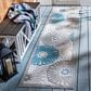 Safavieh Cabana CBN676B 2"2" x 9" Beige and Blue Indoor/Outdoor Performance Runner, , large