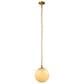 Jamie Young Direct Ship Callister 1-Light Pendant in Blue, , large
